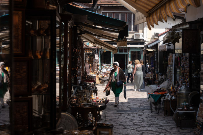 Découverte du Vieux Bazar de Sarajevo